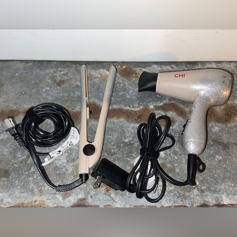 Chi Fairy Dust- Flat Iron & Blow Dryer Set